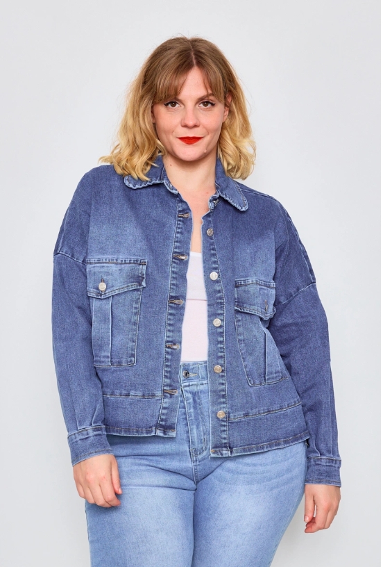 Veste en jean oversize